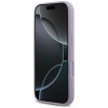 Karl Lagerfeld silikoninis Karl&Choupette Ring MagSafe dėklas, skirtas Apple iPhone 18 Pro / 17 Pro, purpurinis
