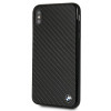 BMW BMHCI65MBC Signature Carbon kietasis dėklas Apple iPhone XS Max, juodas