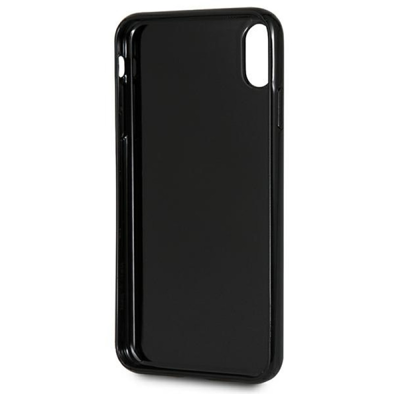 BMW BMHCI65MBC Signature Carbon kietasis dėklas Apple iPhone XS Max, juodas
