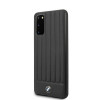BMW BMHCS62POCBK Signature kietasis dėklas skirtas Samsung Galaxy S20, juodas