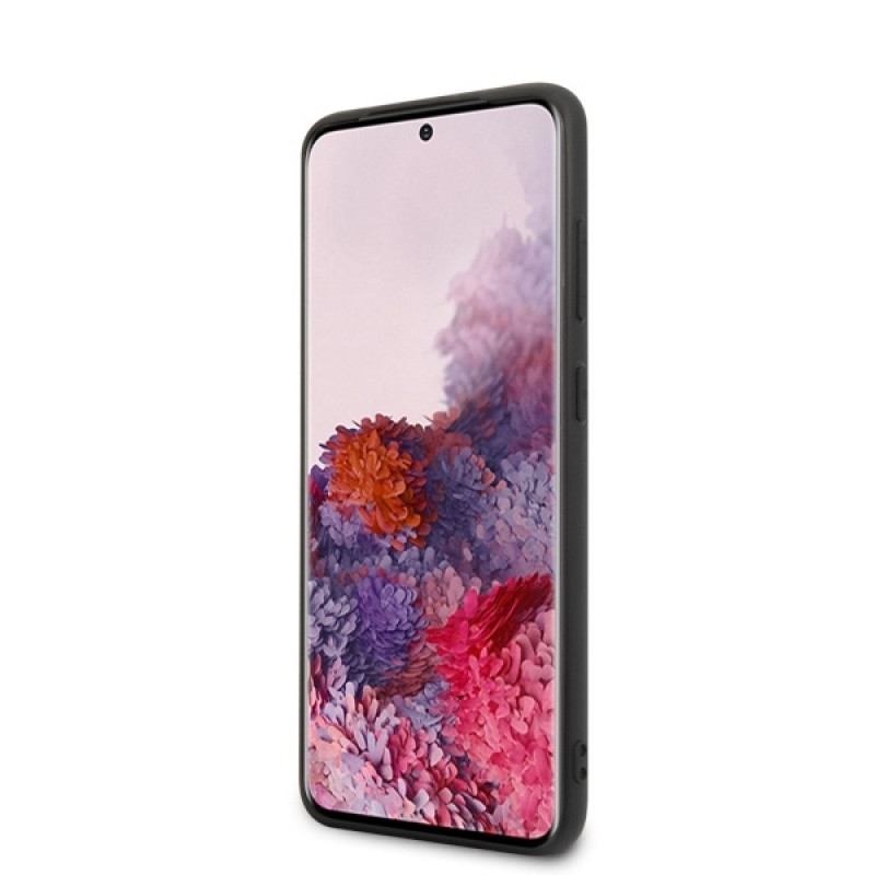 BMW BMHCS62POCBK Signature kietasis dėklas skirtas Samsung Galaxy S20, juodas