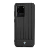 BMW BMHCS69POCBK Signature kietasis dėklas, skirtas Samsung Galaxy S20 Ultra, juodas