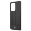 BMW BMHCS69POCBK Signature kietasis dėklas, skirtas Samsung Galaxy S20 Ultra, juodas