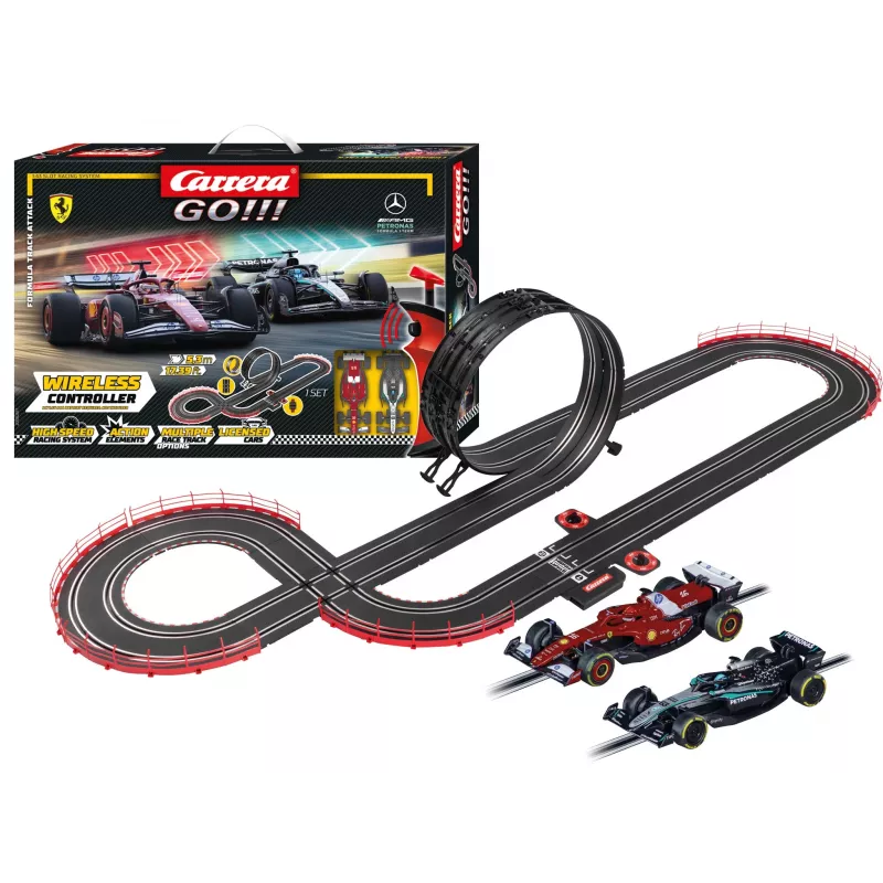 Carrera GO!!! Formula Track Attack starto rinkinys (20062617)