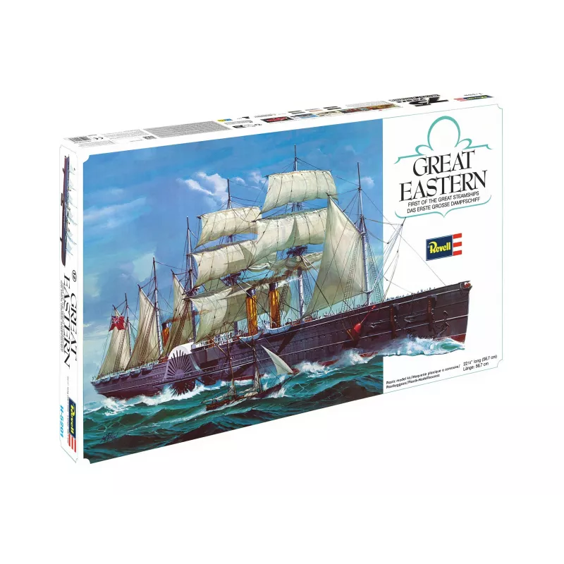 Revell 05608 laivo Great Eastern modelio rinkinys, 75 metų, 1:388