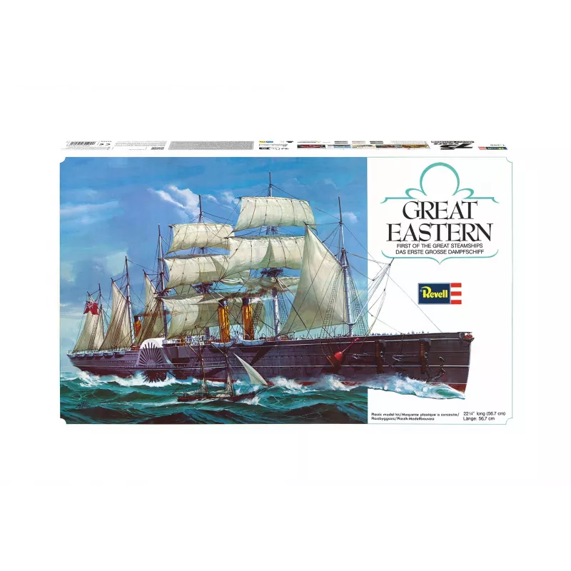 Revell 05608 laivo Great Eastern modelio rinkinys, 75 metų, 1:388