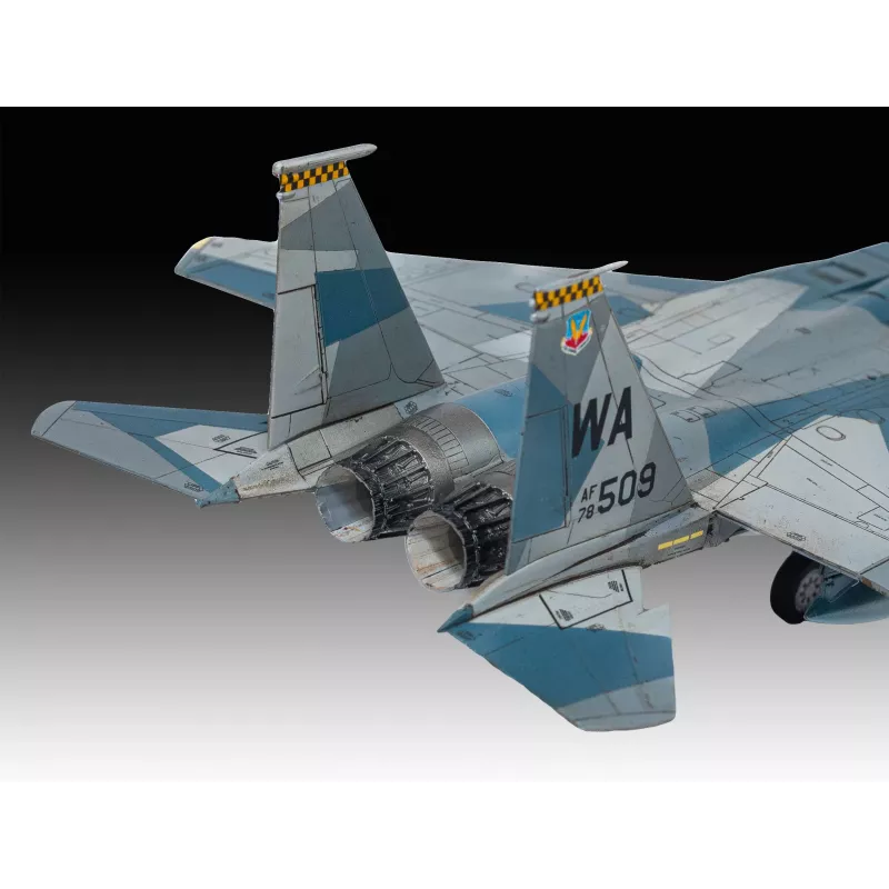 Revell Boeing F-15C Eagle plastikinis modelio rinkinys, 1:72 (03778)