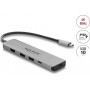 Delock USB Type-C™ prijungimo stotis 4K - HDMI / USB šakotuvas / PD 3.1 140 W