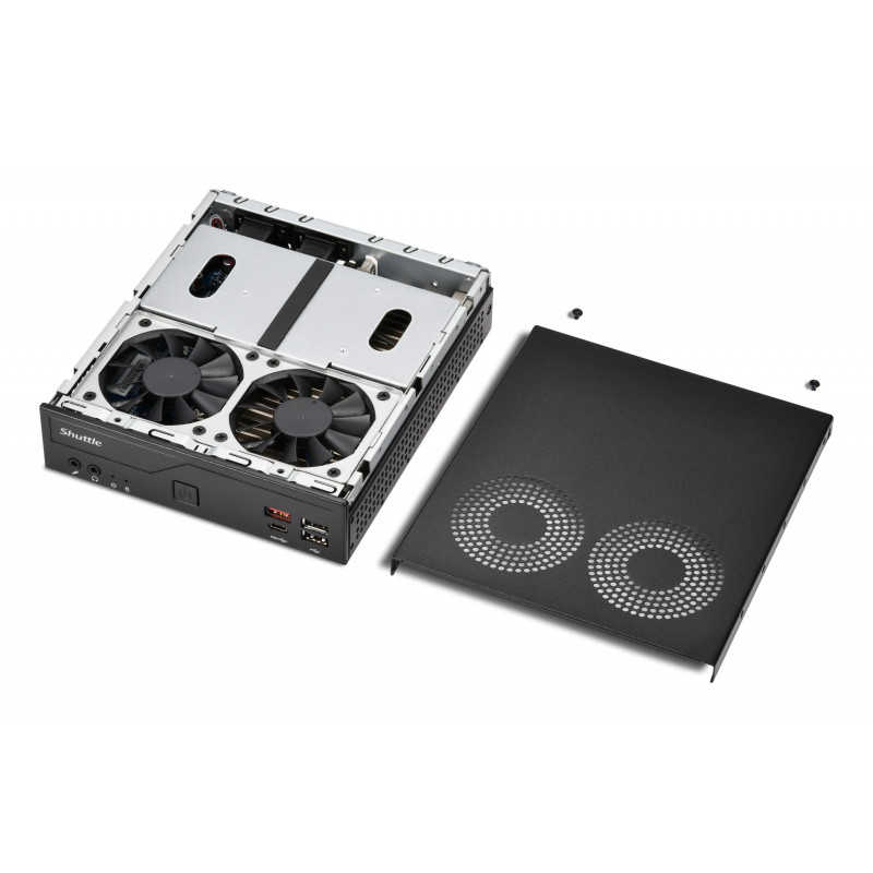 Shuttle DH810 XPC Slim barebone mini kompiuteris, LGA1851, 8 GB DDR5 RAM