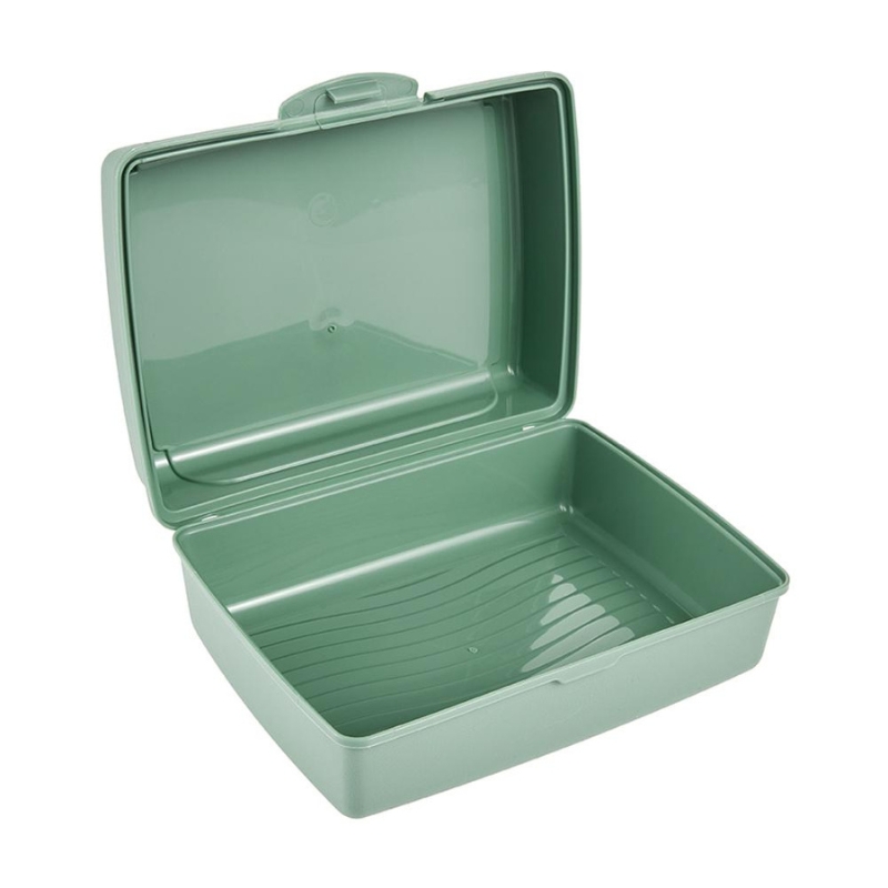 keeeper Carla Midi pietų dėžutė Space Tour, nordic green, Deco-Click-Box, PP (1 vnt.)