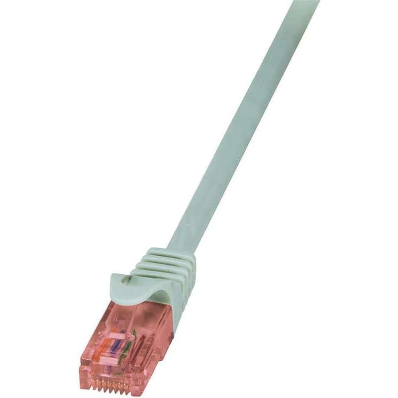LogiLink CQ2082U PrimeLine komutacinis kabelis Cat.6 U/UTP, RJ-45, 7,5 m, be halogenų, pilkas