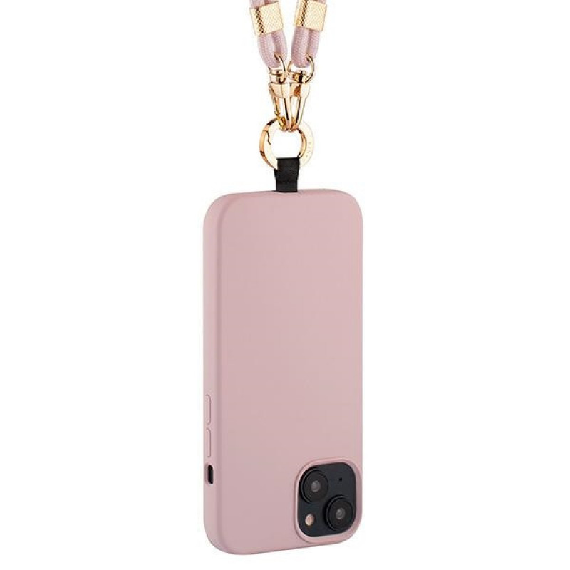 Just Elegance JEC151 dėklas skirtas Apple iPhone 15 MagSafe, PopGrip, rožinis