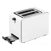 WMF Stelio 414210001 skrudintuvas, 2 riekelėms, nerūdijantis plienas, Paper Grey, 1050 W