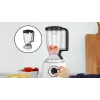 Bosch MultiTalent 3 MCM3230W maisto smulkintuvas, 800 W, 2,3 L dubuo, 2 greičiai, baltas