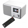 XORO DAB300IR WS WLAN internetinis radijas su DAB+ ir Bluetooth, baltas