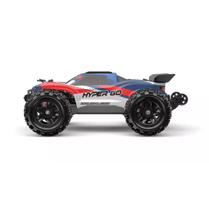 Amewi Hyper Go Truggy V2 bešepetėlinis 4WD, 1:16, RTR, mėlynas/raudonas