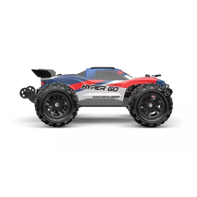 Amewi Hyper Go Truggy V2 bešepetėlinis 4WD, 1:16, RTR, mėlynas/raudonas