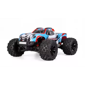 Amewi Hyper Go Monster Truck V2 bešepetėlinis 4WD, 1:16, RTR, mėlynas/baltas
