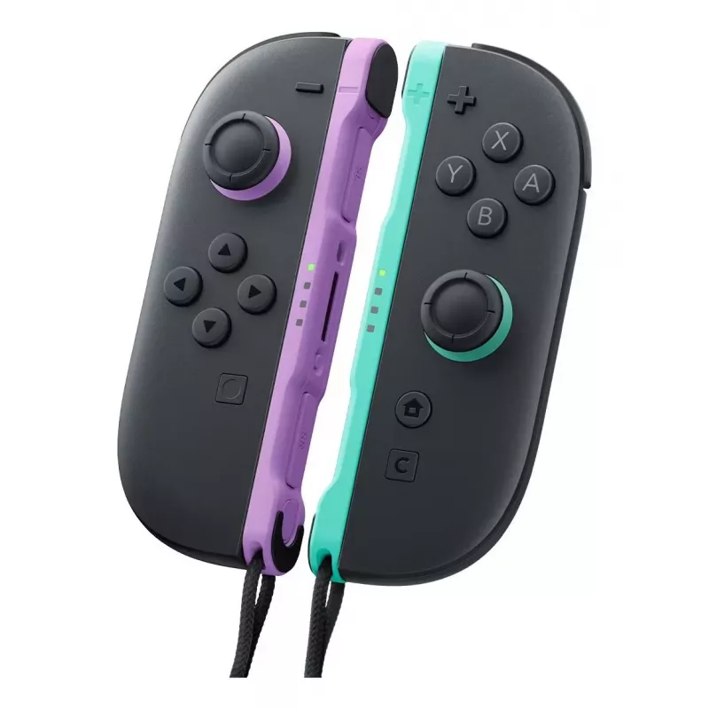 Nintendo Joy-Con 2 valdiklių rinkinys iš 2 dalių, levandų/šviesiai žalios spalvos