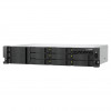 QNAP TS-h1073BXeU-RP-8G 2U stelažo NAS, Ryzen Embedded V1780B, 8 GB DDR4, perteklinis maitinimo šaltinis