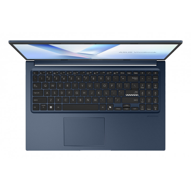 ASUS Vivobook 15 X1504MA-BQ203 nešiojamasis kompiuteris, 15,6" Full HD, Intel Core 5 320, 16 GB RAM, 512 GB SSD, mėlynas