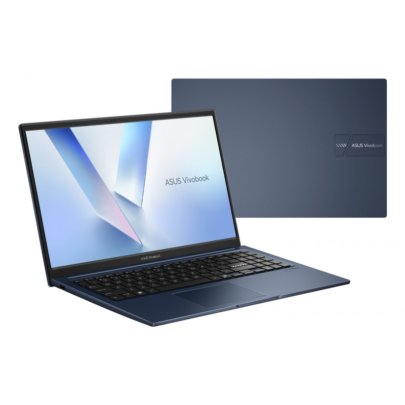 ASUS Vivobook 15 X1504MA-BQ203 nešiojamasis kompiuteris, 15,6" Full HD, Intel Core 5 320, 16 GB RAM, 512 GB SSD, mėlynas