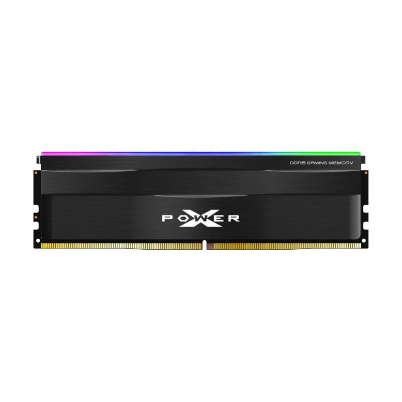 Silicon Power XPOWER Zenith RGB Gaming UDIMM rinkinys SP032GXLWU60AFDF, 32 GB (2 x 16 GB), DDR5, 6000 MHz, CL30, 1,35 V, juodas