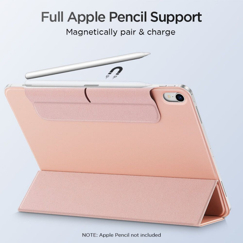 ESR Rebound Magnetic dėklas ESR208BLK, skirtas Apple iPad Air 10.9 (2020/2022, 4 ir 5 kartos) / iPad Air 11 (2024, 6 karta), juodas