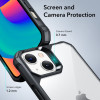 ESR Air Armor dėklas ESR515, skirtas Apple iPhone 14 Plus / 15 Plus, permatomas/juodas