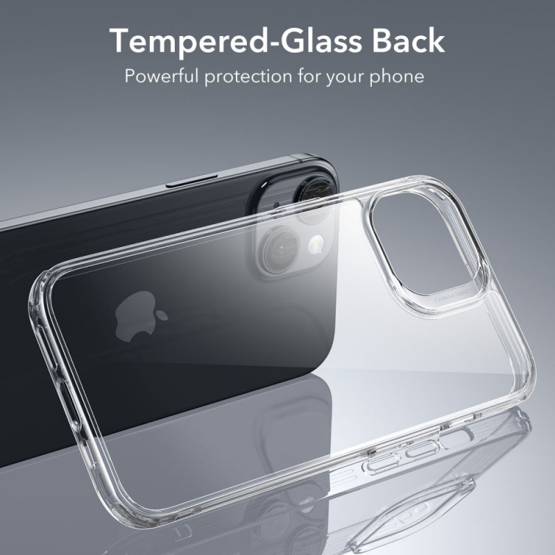 ESR Ice Shield dėklas, skirtas Apple iPhone 15 Plus / 14 Plus, ESR709, permatomas