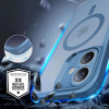 ESR Classic Pro Set HaloLock MagSafe dėklas su grūdintu stiklu, skirtas Apple iPhone 16, Frosted Blue