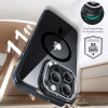 ESR Classic Hybrid Kickstand HaloLock MagSafe dėklas su grūdintu stiklu, skirtas Apple iPhone 16 Pro, Clear/Black