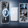 ESR Classic Hybrid HaloLock MagSafe dėklas su grūdintu stiklu, skirtas Apple iPhone 16 Pro Max, permatomas