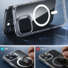ESR Classic Hybrid HaloLock MagSafe dėklas su grūdintu stiklu, skirtas Apple iPhone 16 Pro Max, permatomas