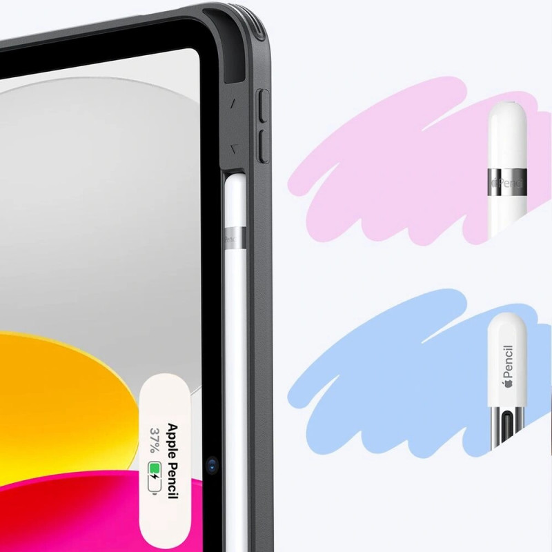 ESR Flip Hybrid dėklas, skirtas Apple iPad 10.9" 2022 (10th gen.) / iPad 11" 2025 (11th gen.), juodas