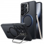 ESR Classic Hybrid Kickstand MagSafe dėklas, skirtas Samsung Galaxy S26 Ultra, Frosted Black
