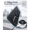 ESR Classic Hybrid Kickstand MagSafe dėklas, skirtas Samsung Galaxy S26 Ultra, Frosted Black
