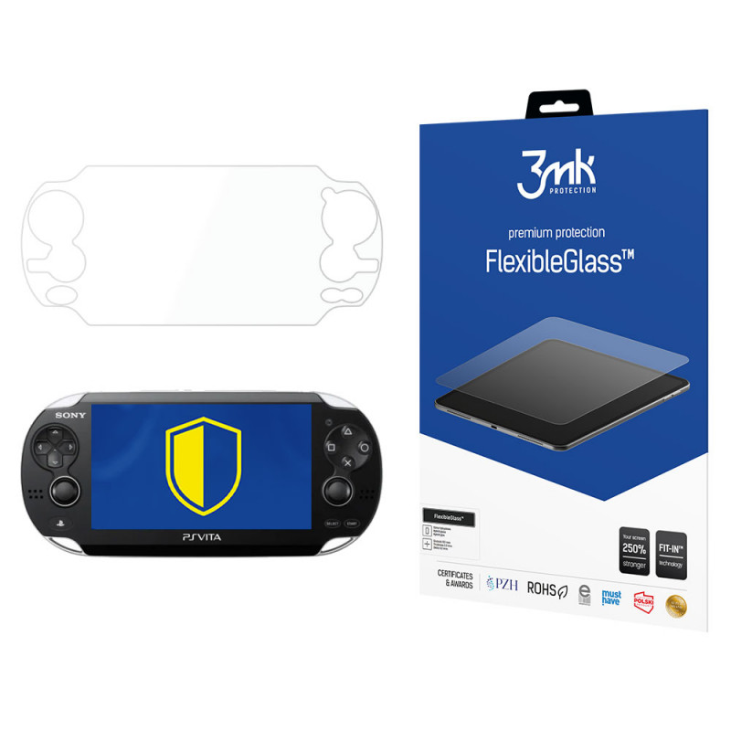 3MK FlexibleGlass hibridinis stiklas, skirtas Sony PS Vita