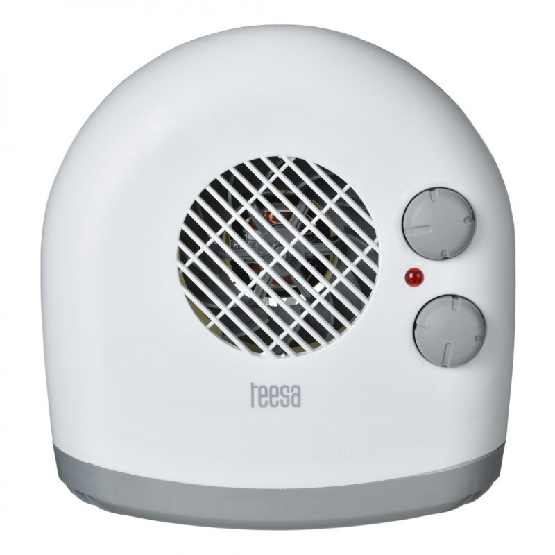 Teesa TSA8027 elektrinis ventiliatorinis šildytuvas, patalpų, baltas, 1000/2000 W