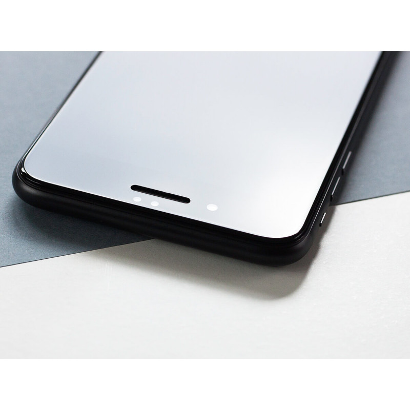 3MK HardGlass Max Privacy grūdintas stiklas, skirtas Apple iPhone 8, juodas