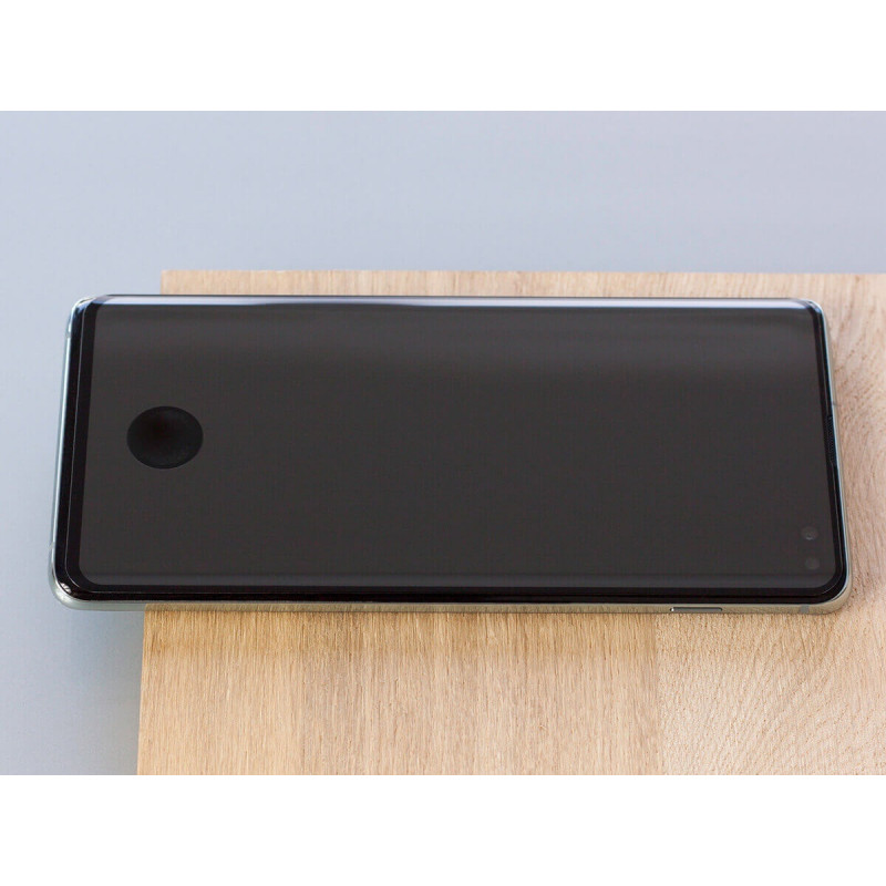3MK HardGlass Max Sensor-Dot grūdintas stiklas, skirta Samsung Galaxy S10, juodas