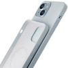 3MK Hardy Case MagSafe Apple iPhone 14 Plus / 15 Plus silikoninis dėklas, mėlynas