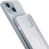 3MK Hardy Case MagSafe Apple iPhone 14 Plus / 15 Plus silikoninis dėklas, mėlynas