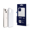 3MK Hardy Case MagSafe Apple iPhone 14 Plus / 15 Plus silikoninis dėklas, baltas