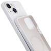 3MK Hardy Case MagSafe Apple iPhone 14 Plus / 15 Plus silikoninis dėklas, baltas