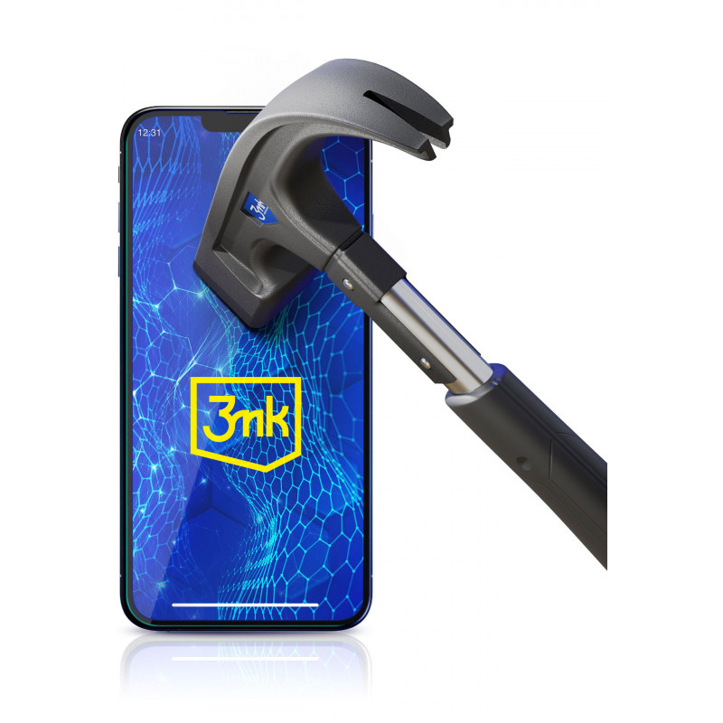 3MK HardGlass Max Lite Oppo Find X6 Pro grūdinto stiklo ekrano apsauga, juoda, 3MK4884