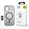 3MK Frosty MagCase, skirta Apple iPhone 17, juodas