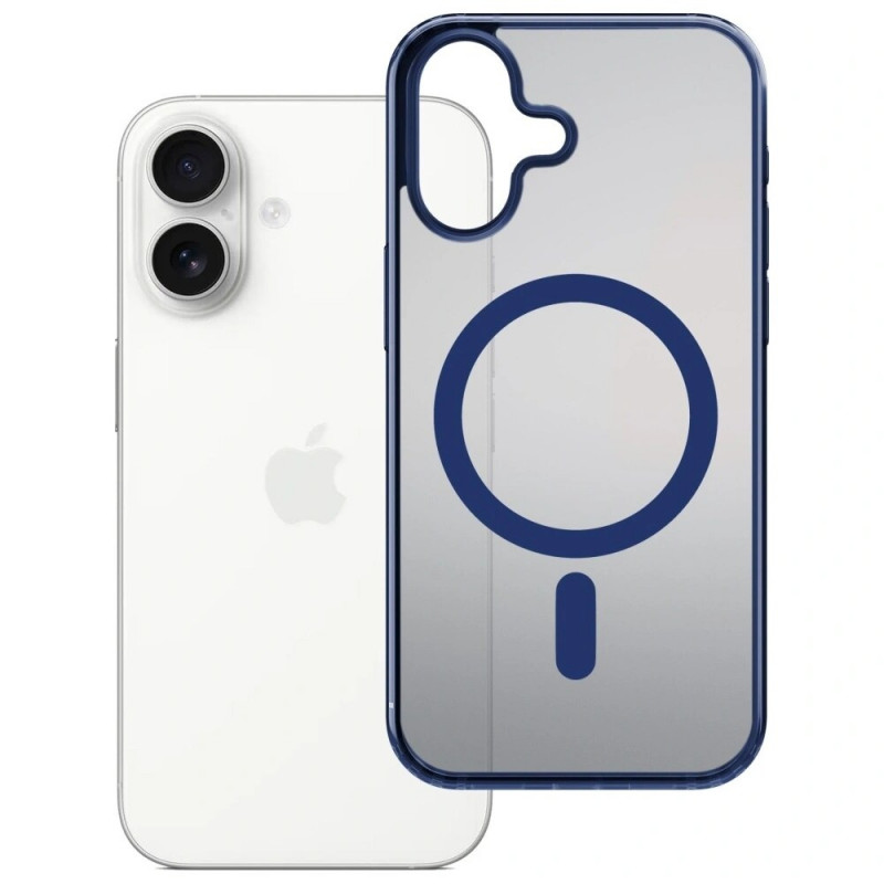 3MK Frosty MagCase, skirta Apple iPhone 17, mėlyna