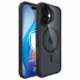 3MK Satin Armor MagCase, skirta Apple iPhone 17, juodas
