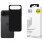 3MK Silicone Case, skirta Apple iPhone Air, juodas